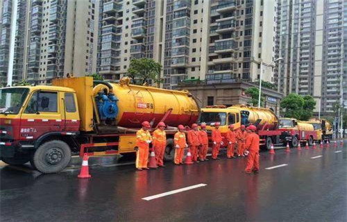 镇巴市政管道清淤