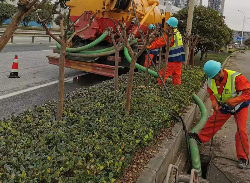 镇巴市政管道清淤